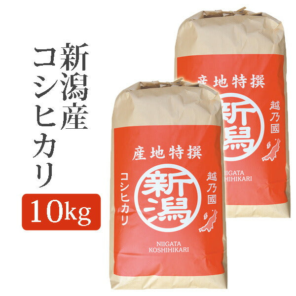 玄米新潟県産コシヒカリこしひかり玄米10Kg(10キロ)5kg×2袋新米令和元年産2019年産玄米新潟産コシヒカリn-koshihikari-g5k2p【代引不可】【同梱不可】