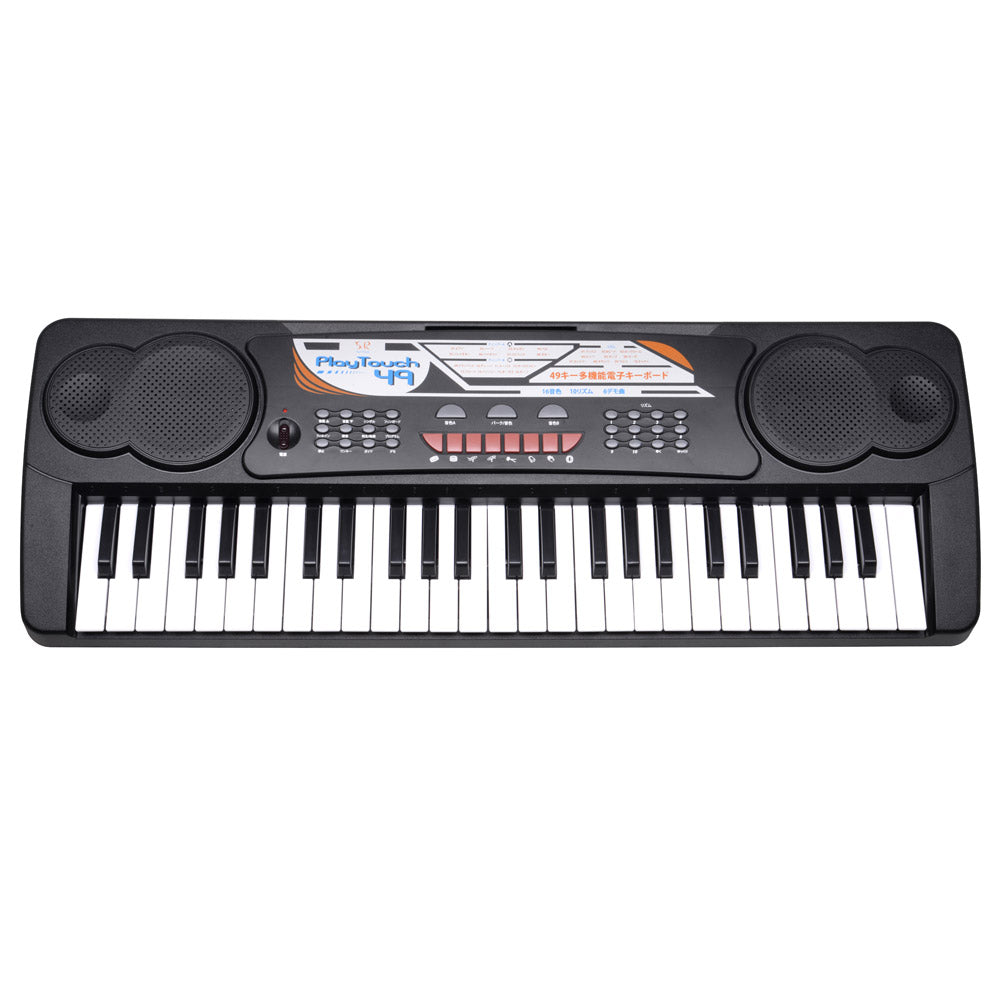 【当店限定180日延長保証】 Sun Ruck 電子キーボード 49鍵盤 1年保証 電子ピアノ 音楽 楽器 録音 ヘッドホン対応 電子 キーボード ピアノ 練習 初心者 子供 大人 プレゼント PlayTouch49 入門用 SR-DP02