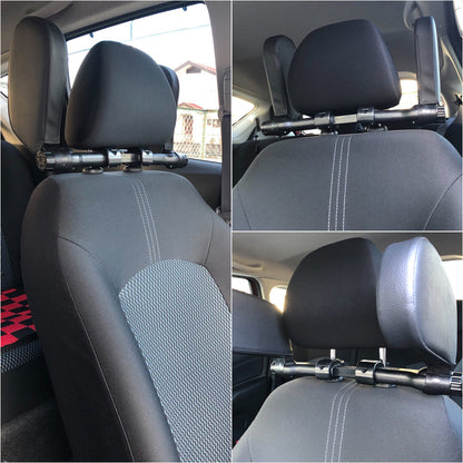 【当店限定180日延長保証】 Sun Ruck 車用ヘッドレスト ネックパッド ネッククッション 後付け ネックピロー SR-HR010-BK SR-HR010-BE