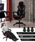 Sun Ruck 新・電脳遊戯椅子 シン・ゲーミングチェア オットマン付き ハイバック リクライニング ゲーミングチェア ゲームチェア ゲーム用チェア オフィスチェア 人間工学 ヘッドレスト リクライニングチェア デスクチェア SR-SIN892