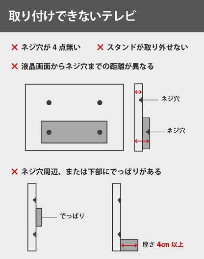 【当店限定180日延長保証】 Sun Ruck テレビスタンド 壁寄せ 32～65インチ対応 ハイタイプ 木目調 VESA規格対応 背面収納 高さ調節 壁寄せテレビスタンド テレビ台 TVスタンド SR-TVST05