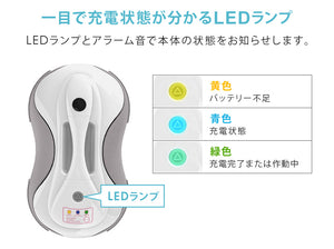 【当店限定180日延長保証】 Sun Ruck 水拭きロボット ミズモッパー 洗いさん 水拭き 乾拭き モップ モップクリーナー 雑巾掛け 自動清掃 床掃除 回転モップ SR-WR010-GY