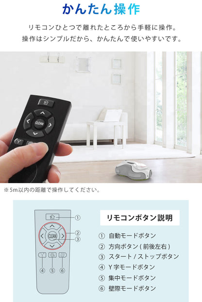 【当店限定180日延長保証】 Sun Ruck 水拭きロボット ミズモッパー 洗いさん 水拭き 乾拭き モップ モップクリーナー ロボット掃除機 雑巾掛け 自動清掃 床掃除 回転モップ SR-WR010-GY 生活家電